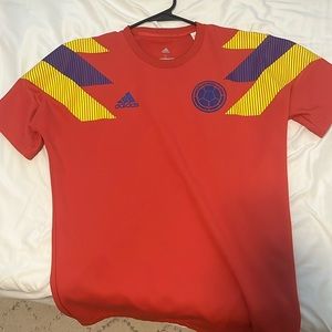Adidas Colombia Soccer Shirt - Men’s S (Fits Like M)